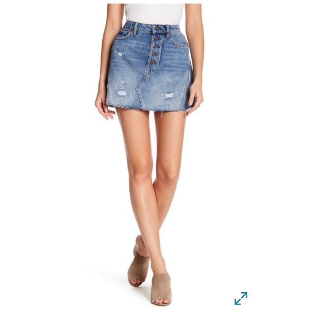 Free People Jean skirts NWT